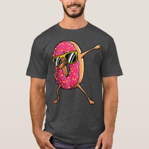 T-shirt Drôle Drôle Conception Donut Pour Garçons Enfants