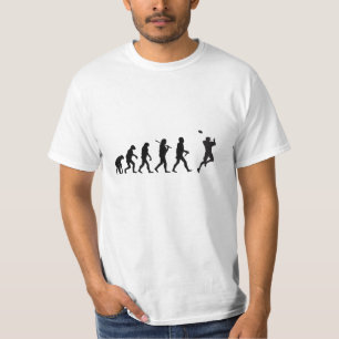 T-shirt drôle du football d'évolution