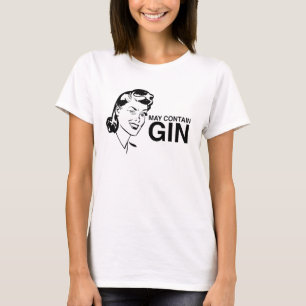 T-shirt drôle du jour de mère : Peut contenir le