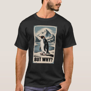 T-shirt drôle du mème "Manchette pingouin mais pou