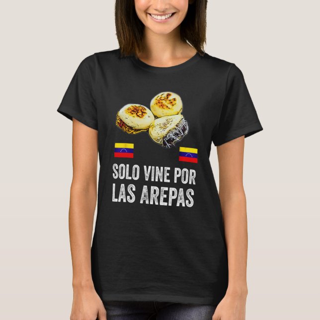 T-shirt Drôle du Venezuela Comida Venezolana Arepas Band (Devant)