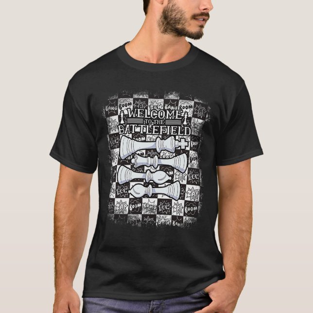 T-shirt Drôle Échecs C'Est Pas Un Cheval RPG Tabletop Boar (Devant)