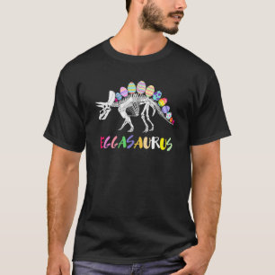 T-shirt Drôle Eggasaurus Stegosaurus Egg Dinosaure Happy E