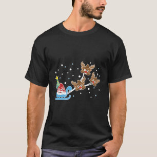 T-shirt Drôle Emoji Poop Pour Noël