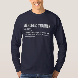 T-shirt Drôle Entraîneur sportif Signifiant Chemise