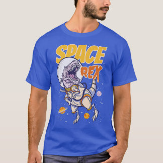 T-shirt Drôle Eploring TRe Dans L'Espace Avec Astronau