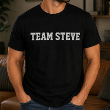 Drôle Équipe Personnalisée Steve Anniversaire Pers