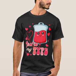 T-shirt Drôle Er Rn Infirmière Valentines Soins Infirmiers