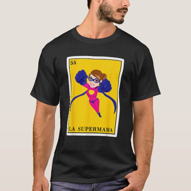 T-shirt Drôle espagnol Mexicain Cadeaux de Bingo pour Mama (Devant)