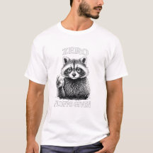 T-shirt drôle et sarcastique – Zéro peluches donné