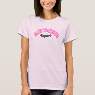 T-shirt drôle expert Sarcasm | Witty & Humoristy T