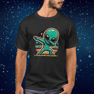 T-shirt Drôle Extraterrestrial Alien Dabbing