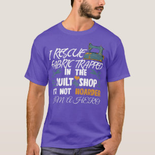 T-shirt Drôle Fabric Coudre Quilting