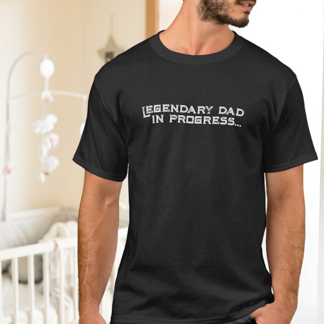T-shirt Drôle Faire-part de grossesse Père légendaire (Créateur téléchargé)