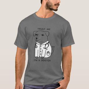 T-shirt Drôle Faites-moi confiance Je Suis Dogtor Dr Brad