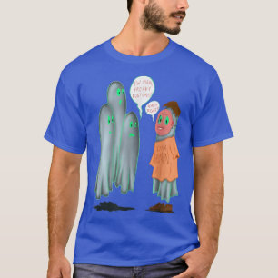 T-shirt Drôle Fantôme Éffrayant Halloween Hommes Femmes 91