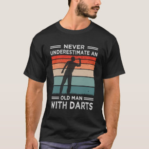 T-shirt Drôle fléchettes Vintages