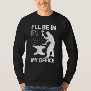 T-shirt Drôle Forger Forger Forger Forger Metalworkin