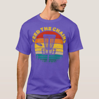 T-shirt Drôle Frisbee Retro Disque Golf Devis Stupid Tree 