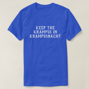 T-shirt Drôle Garder Krampus dans Krampusnacht