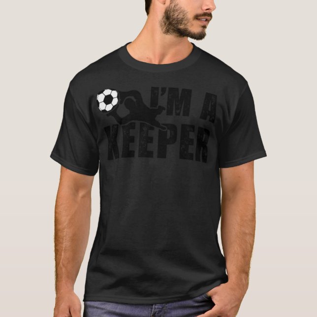 T-shirt Drôle Gardien de but Soccer Citation Cadeau pour c (Devant)