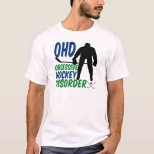 T-shirt Drôle gardien de hockey