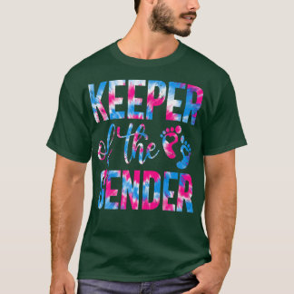 T-shirt Drôle gardien de la teinture de lacet de genre Rév