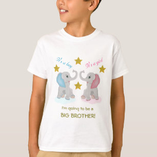 T-shirt Drôle Genre Révèle Big Brother éléphant T-shi
