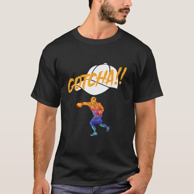 T-shirt Drôle Gotcha Casquette Boxe (Devant)
