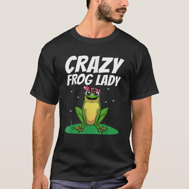 T-shirt Drôle Grenouille Cadeau Grenouille Louvain Accesso (Devant)