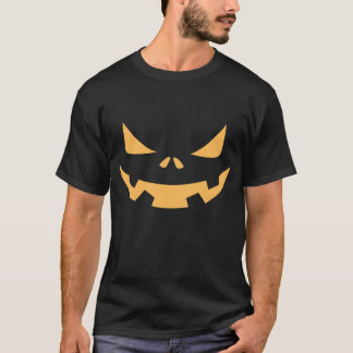 T-shirt Drôle Grumpy Halloween Citrouille Design hommes fe