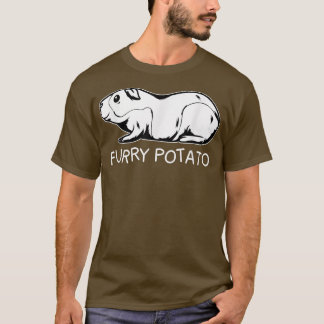 T-shirt Drôle Guinée Cochon Furie Pomme de terre Enfants H