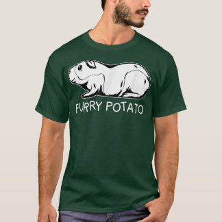 T-shirt Drôle Guinée Cochon Furie Pomme de terre Enfants H