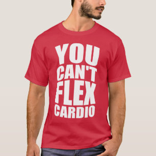 T-shirt Drôle Gym Joke - Flex Cardio