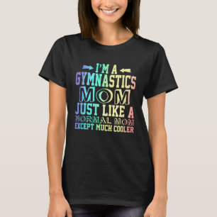T-shirt Drôle Gymnastique maman citations, Gymnastique ma