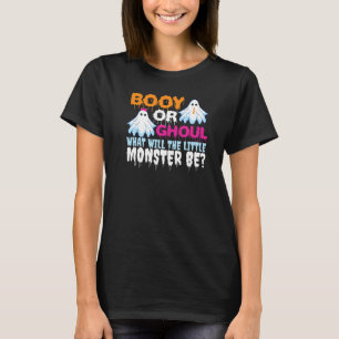 T-shirt Drôle Halloween Booy Ou Ghoul Ghost Monster Genre