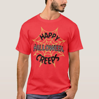 T-shirt Drôle Halloween Creeps Costume Halloween pour homm