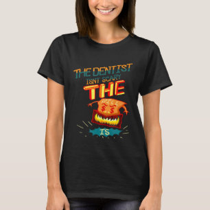 T-shirt Drôle Halloween Dentiste Humour Dentaire Dentaire