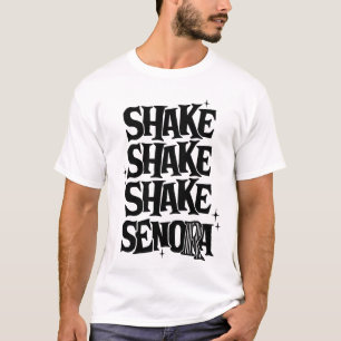 T-shirt Drôle Halloween Shake Shake Shake Senora
