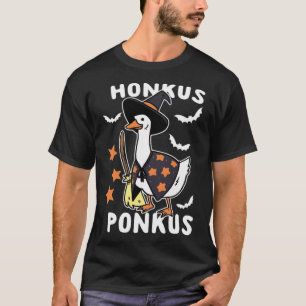 T-shirt Drôle Halloween sorcières Canard Honkus Ponkus bul