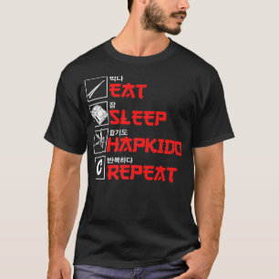 T-shirt Drôle Hapkido Design Coréen Martial Art Lover
