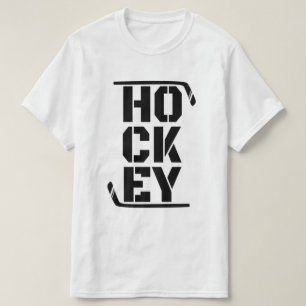 T-shirt Drôle Hockey