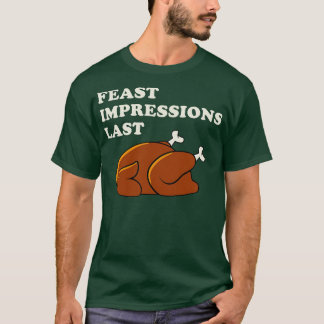 T-shirt Drôle Hommes Thanksgiving Font Impressions Dernièr