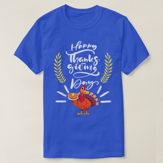 T-shirt Drôle Humour Bon thanksgiving jour Design pour les (Design devant)