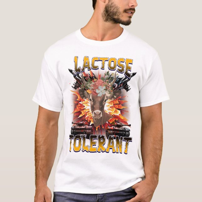 T-shirt Drôle Humour Sarcastique idée de citation, Toléran (Devant)