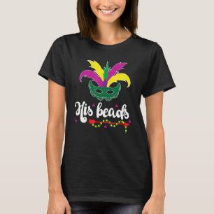 T-shirt Drôle Humour Sarcastique Ses perles Mardi Gras Mat