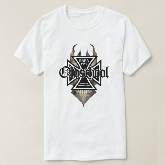 T-shirt Drôle idée cadeau de nouveauté MC PURPLE NURPLES T (Design devant)