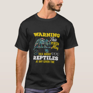 T-shirt Drôle Idée Cadeau Pour Reptile Lover mignon Trendy