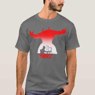 T-shirt Drôle Internet Troll Keyboard Warrior Social Media