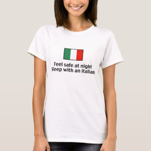 T-shirt Drôle italien